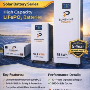 Lithium Iron Phosphate Batteries